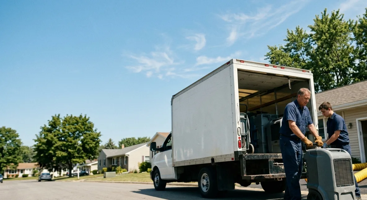 Water Damage Cleanup in Lewisville, TX near me